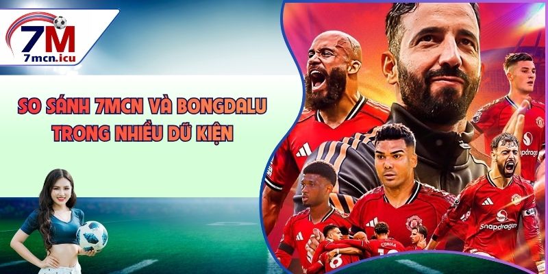 So sánh 7MCN và Bongdalu trong nhiều dữ kiện