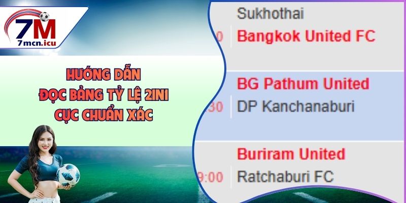 Hướng dẫn đọc bảng tỷ lệ 2in1 cực chuẩn xác